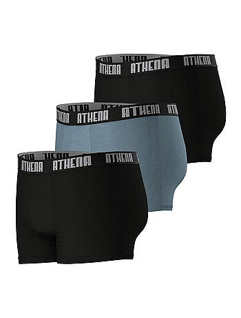 Lot de 3 boxers homme Ecopack Athena