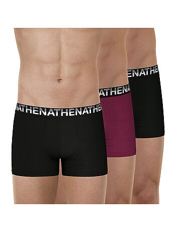 Lot de 3 boxers homme Trio Essentiel Athena