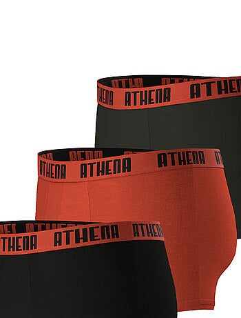 Lot de 3 boxers homme Ecopack Athena