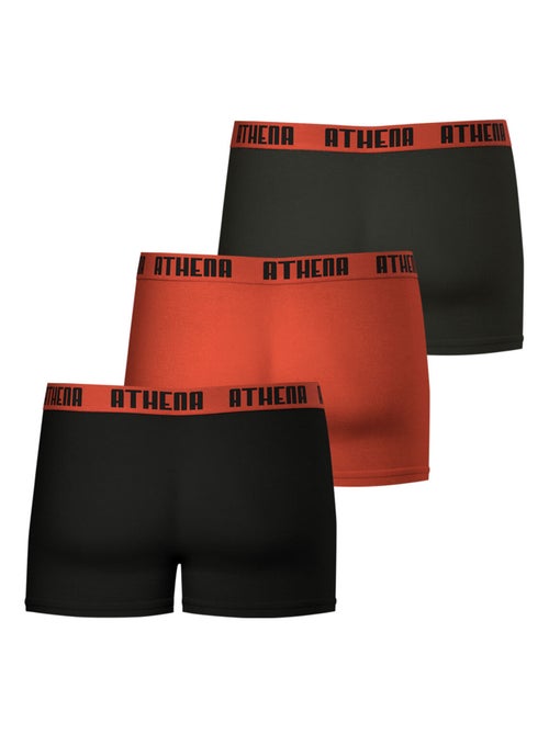 Lot de 3 boxers homme Ecopack Athena - Kiabi