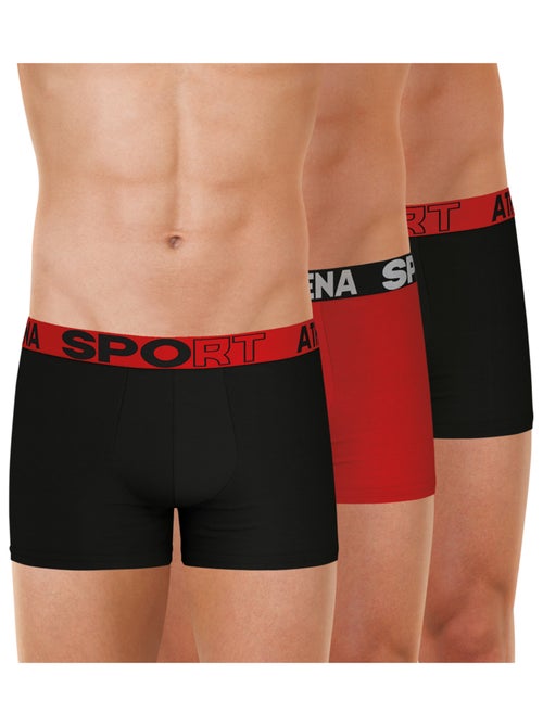 Lot de 3 boxers homme Ecopack Sport Athena - Kiabi