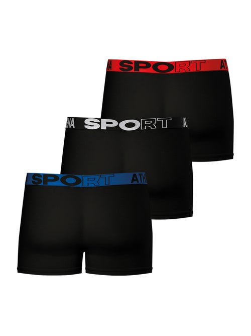 Lot de 3 boxers homme Ecopack Sport Athena - Kiabi