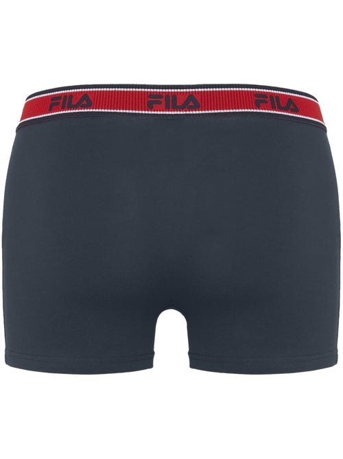 Lot de 3 boxers homme en coton ceinture bicolore FU5333 Fila - Kiabi
