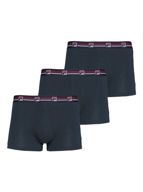 Lot de 3 boxers homme en coton Fila - Kiabi