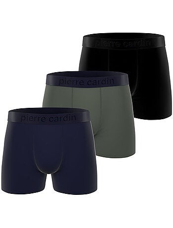 Lot de 3 boxers homme en coton Paolo Pierre Cardin