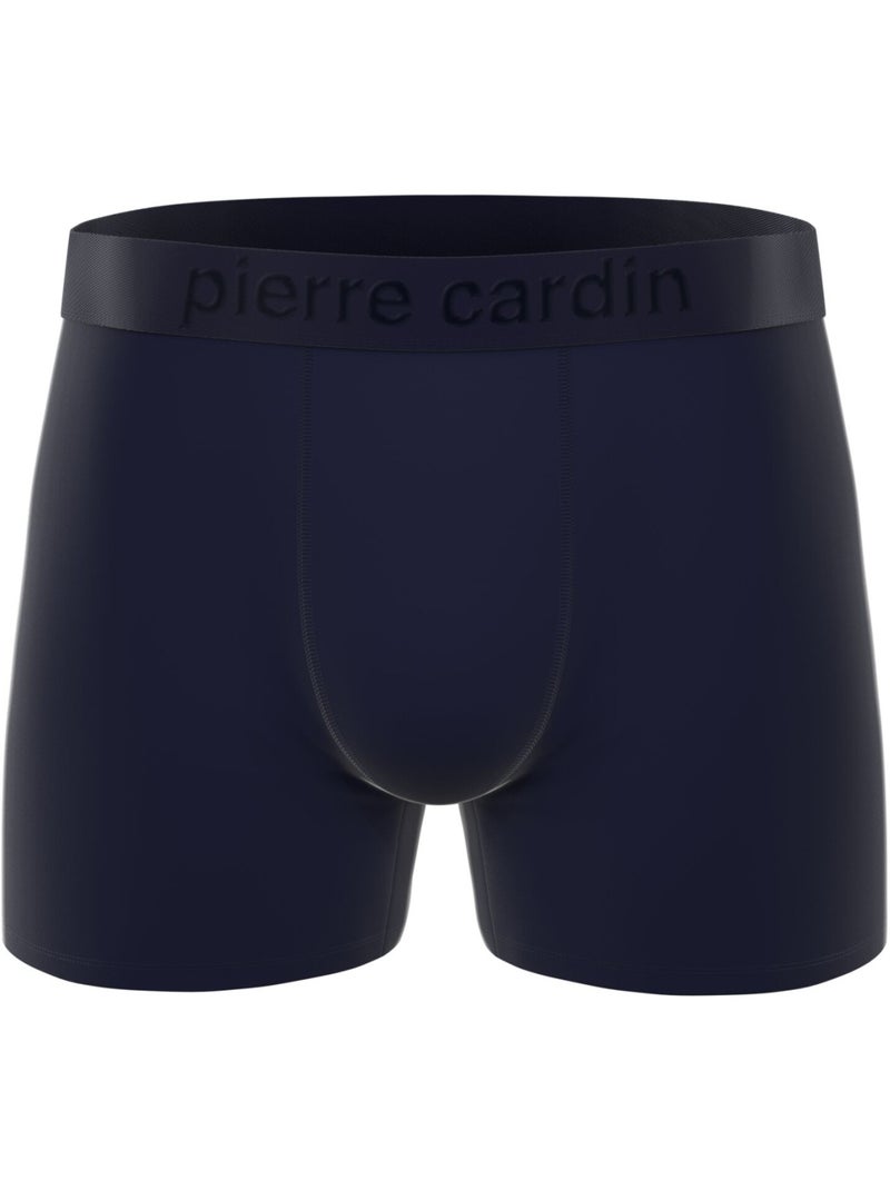 Lot de 3 boxers homme en coton Paolo Pierre Cardin Bleu - Kiabi