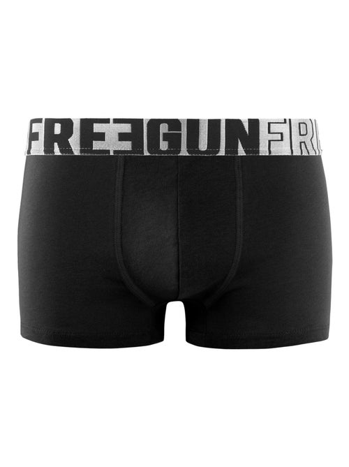 Lot de 3 boxers homme en coton Signature Andrew Freegun - Kiabi