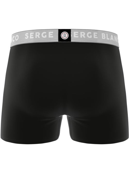 Lot de 3 boxers homme en coton uni premium serge blanco - Kiabi Lot de 3 boxers homme en coton uni premium serge blanco - Kiabi
