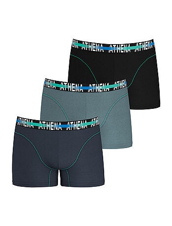Lot de 3 boxers homme Endurance 24h Athena