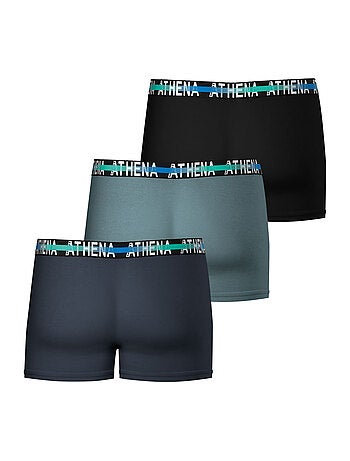 Lot de 3 boxers homme Endurance 24h Athena