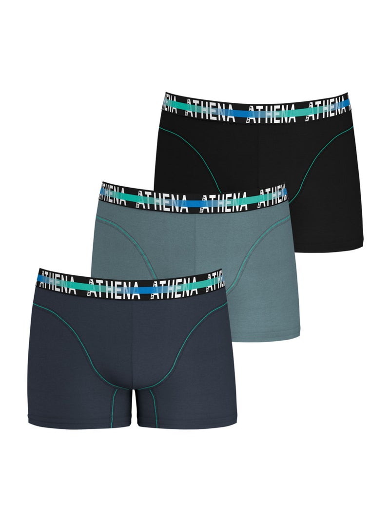 Lot de 3 boxers homme Endurance 24h Athena Multicolore - Kiabi