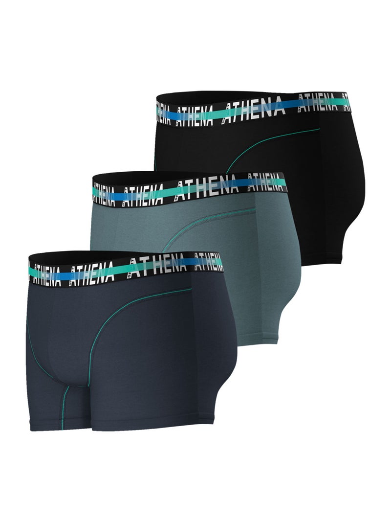 Lot de 3 boxers homme Endurance 24h Athena Multicolore - Kiabi