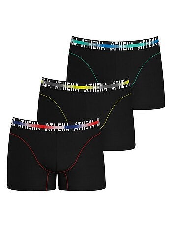 Lot de 3 boxers homme endurance 24h athena
