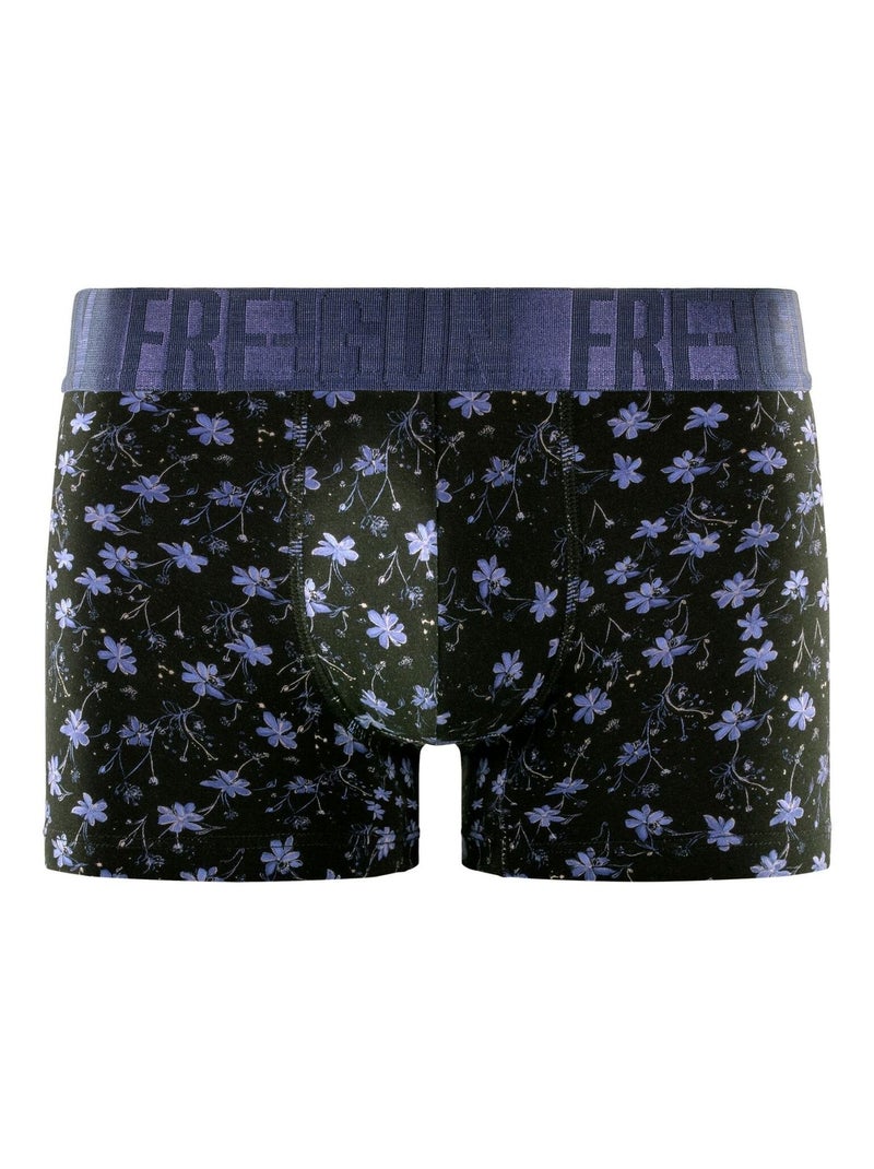 Lot de 3 boxers homme Flowers  Freegun Rouge - Kiabi