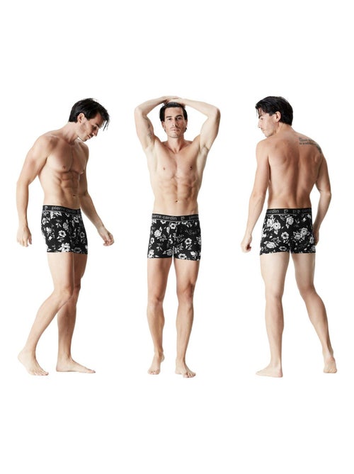 Lot de 3 boxers homme Flowers Pierre Cardin - Kiabi