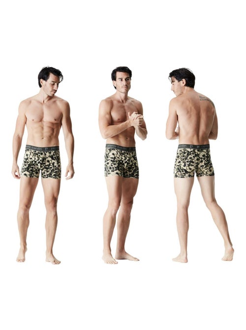 Lot de 3 boxers homme Flowers Pierre Cardin - Kiabi