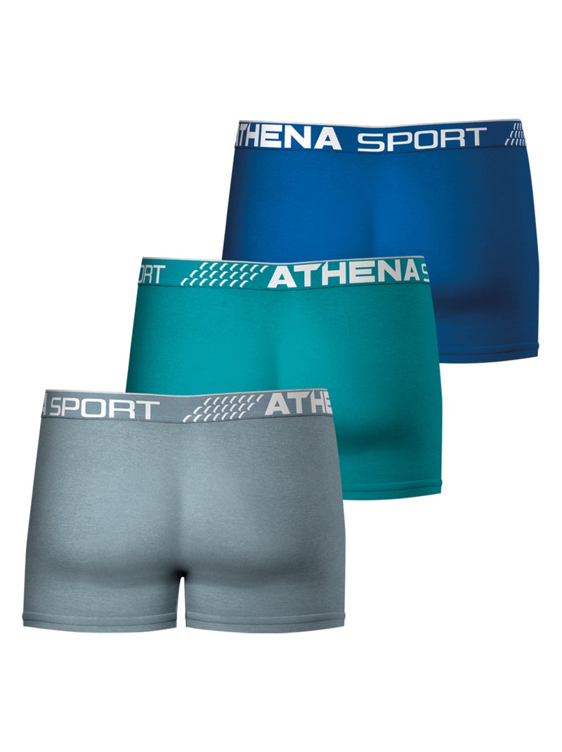 Lot de 3 boxers homme Fresh Athena Multicolore - Kiabi