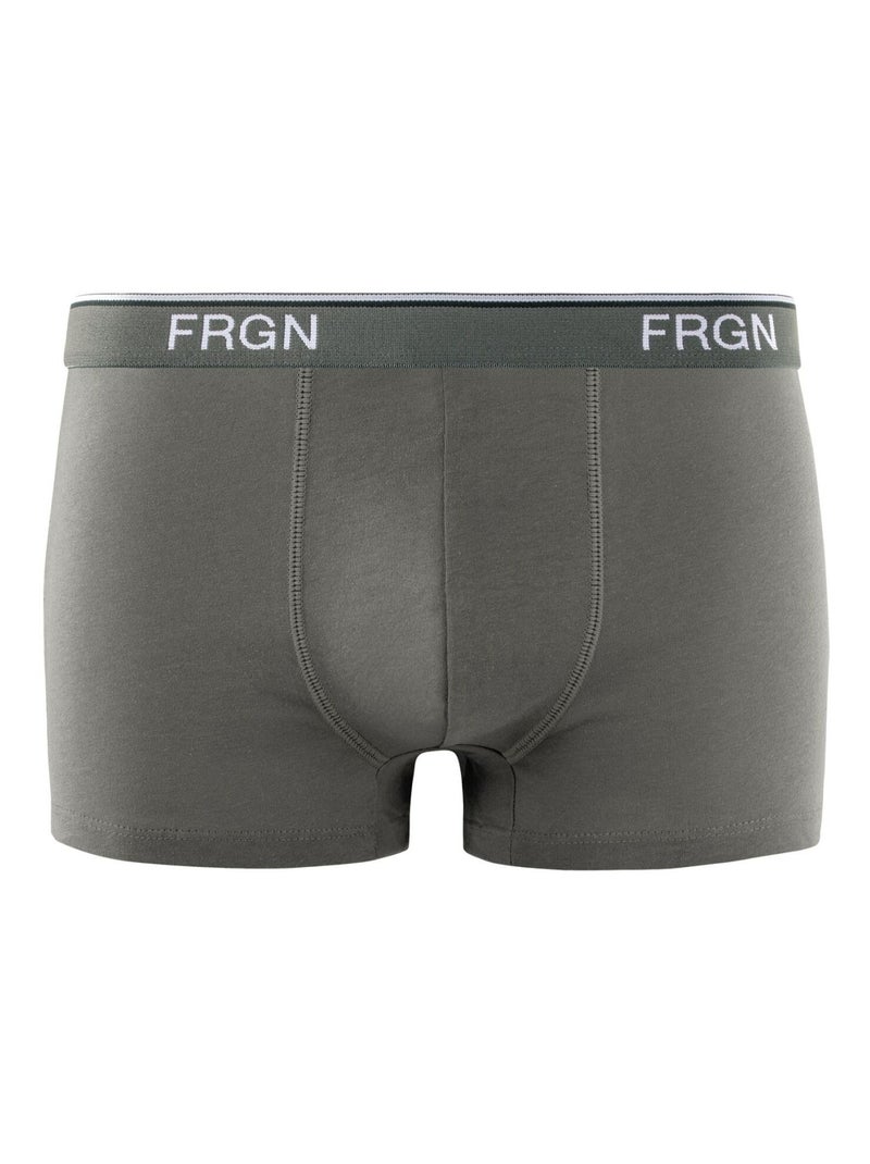 Lot de 3 boxers homme Frgn Freegun Noir Gris - Kiabi