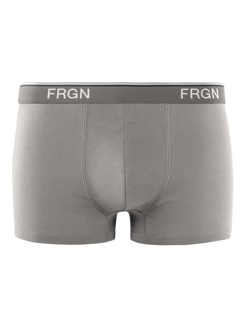 Lot de 3 boxers homme Frgn Freegun Noir Gris - Kiabi