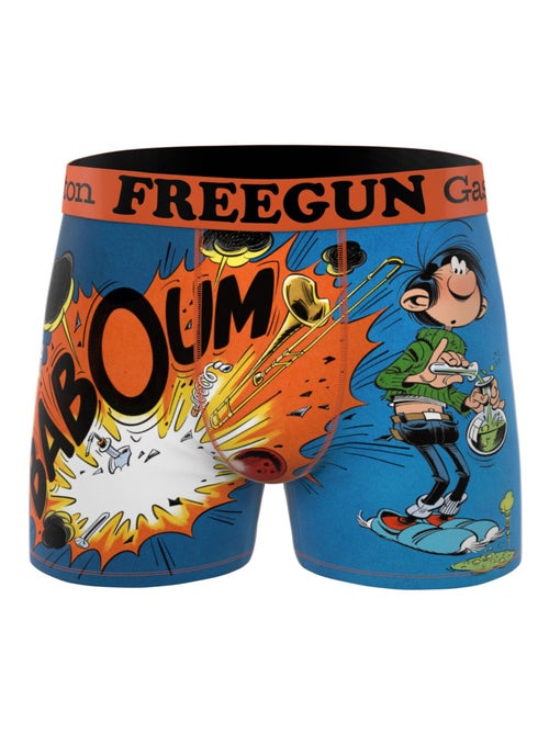 Lot de 3 boxers homme Gaston Lagaffe Freegun - Kiabi