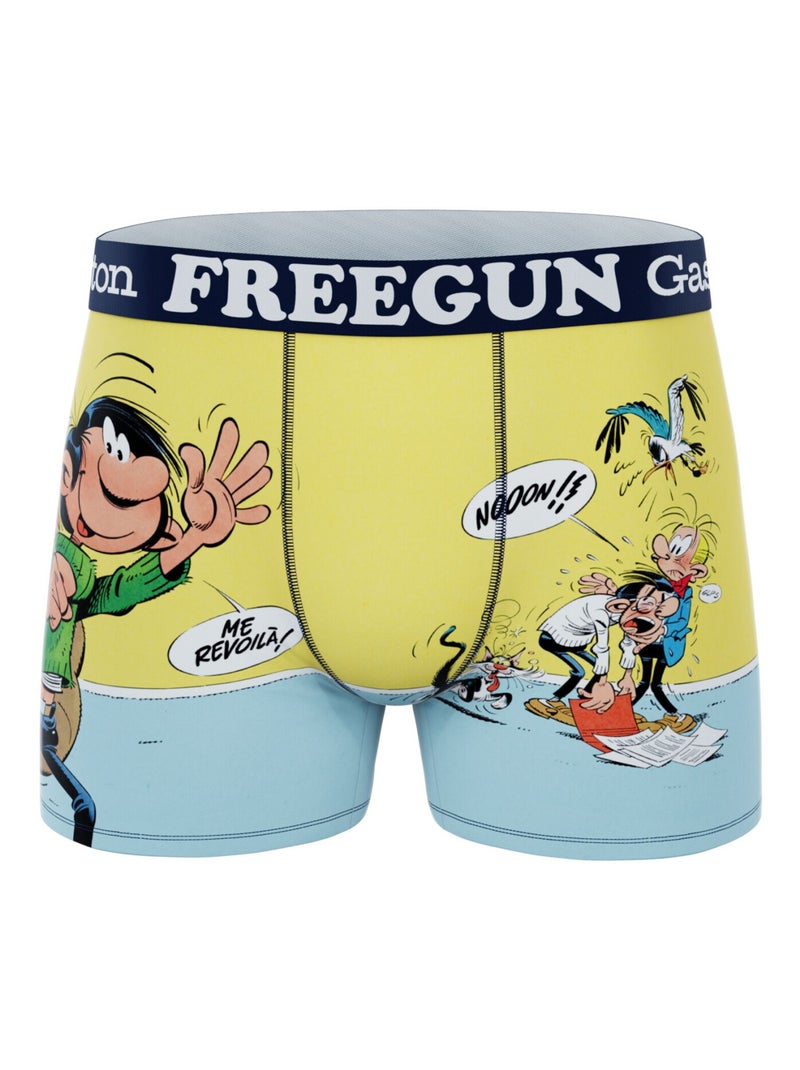 FREEGUN Boxer Homme Microfibre GASTON LAGAFFE