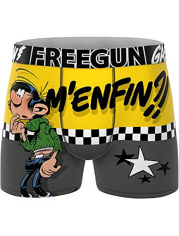 Lot de 3 boxers homme gaston lagaffe freegun