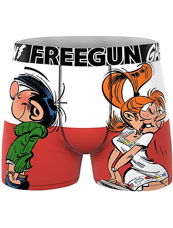 Lot de 3 boxers homme gaston lagaffe freegun