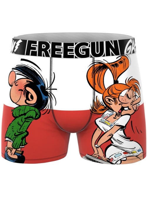 Lot de 3 boxers homme gaston lagaffe freegun - Kiabi