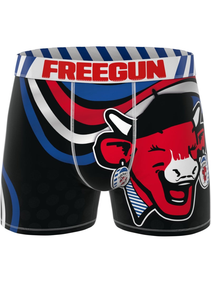 Lot de 3 boxers homme la vache qui rit freegun Rouge - Kiabi