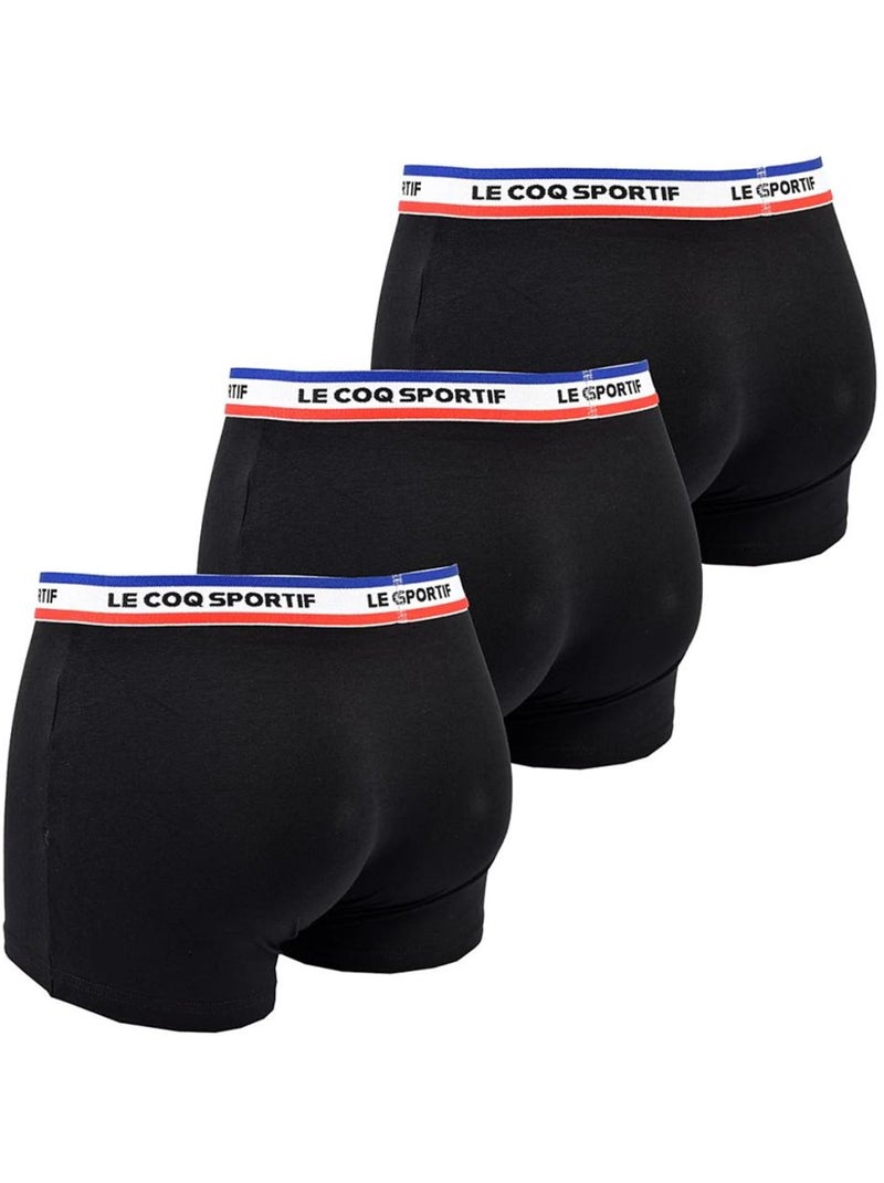 Lot de 3 Boxers Homme Le Coq Sportif Boxer Noir - Kiabi