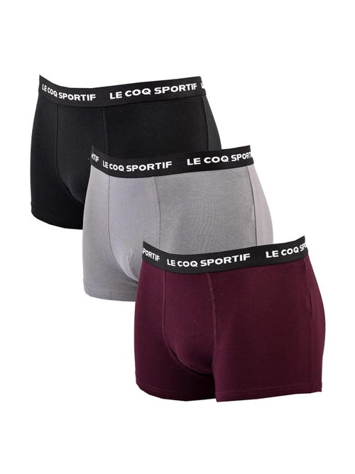 Lot de 3 Boxers Homme Le Coq Sportif Boxer - Kiabi