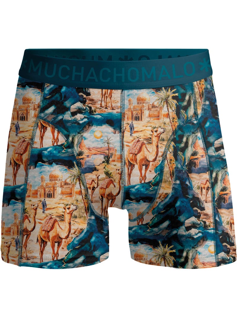 Lot de 3 boxers homme Muchachomalo Bleu Bleu - Kiabi