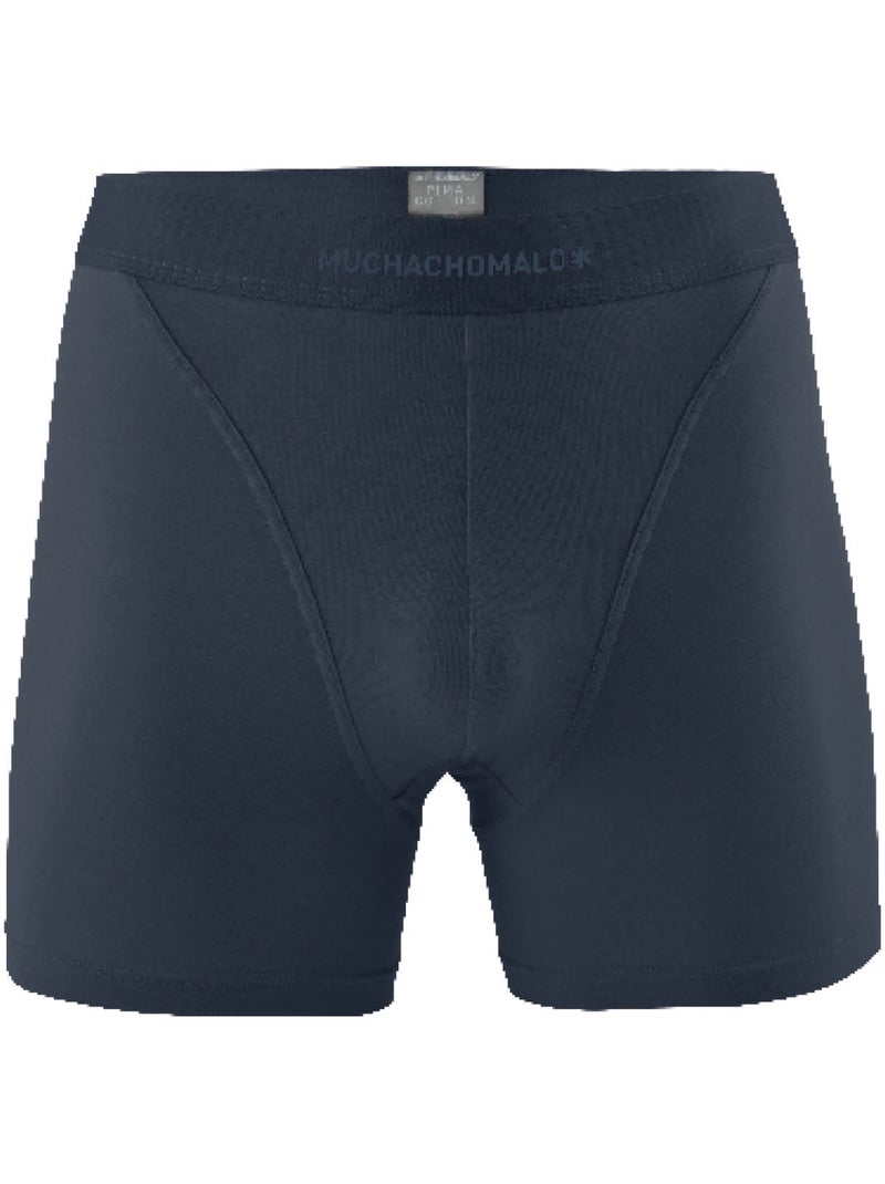Lot de 3 boxers homme Muchachomalo Bleu Noir - Kiabi