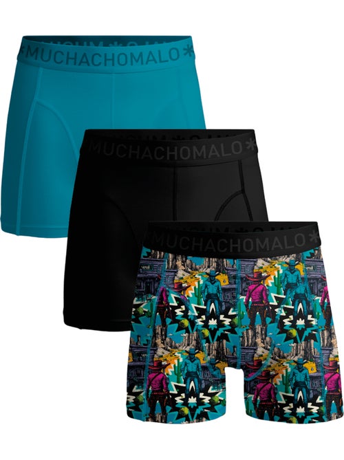 Lot de 3 boxers homme Muchachomalo - Kiabi Lot de 3 boxers homme Muchachomalo - Kiabi