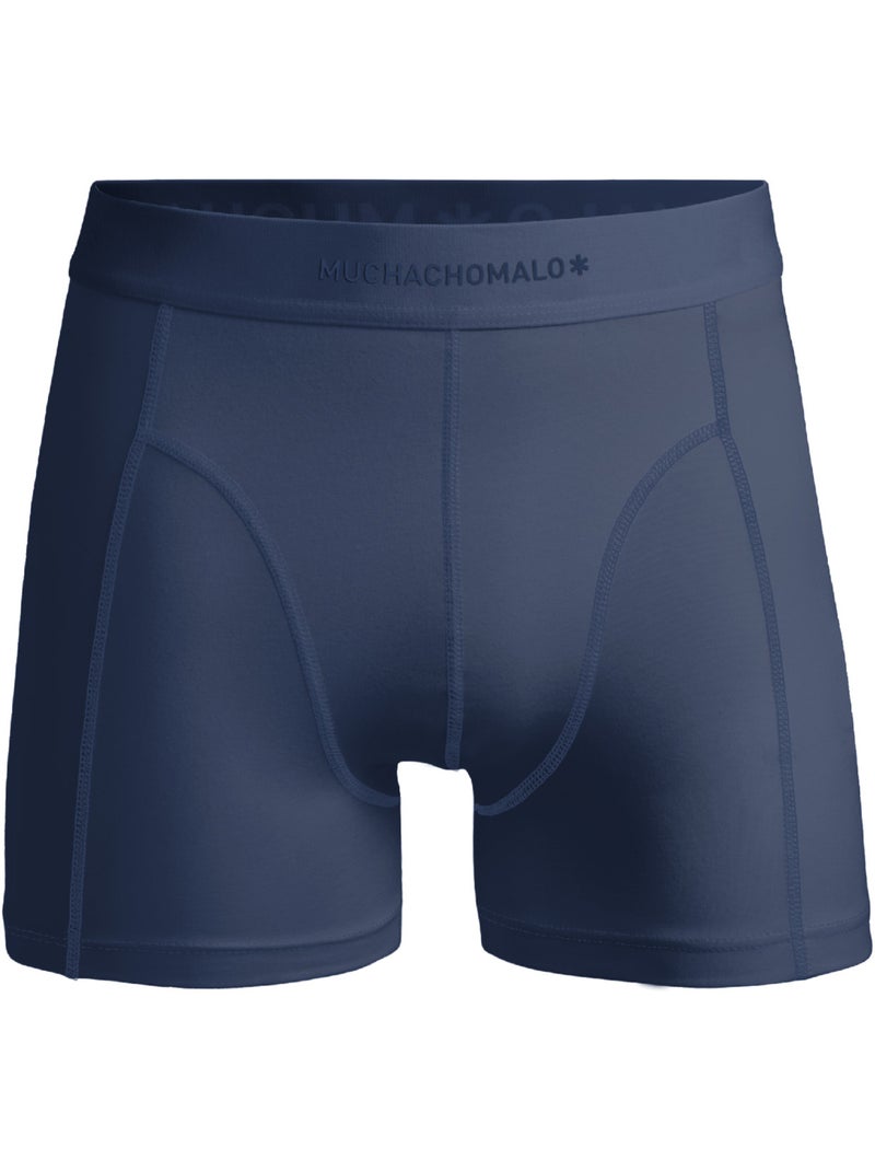Lot de 3 boxers homme Muchachomalo Bleu Noir - Kiabi