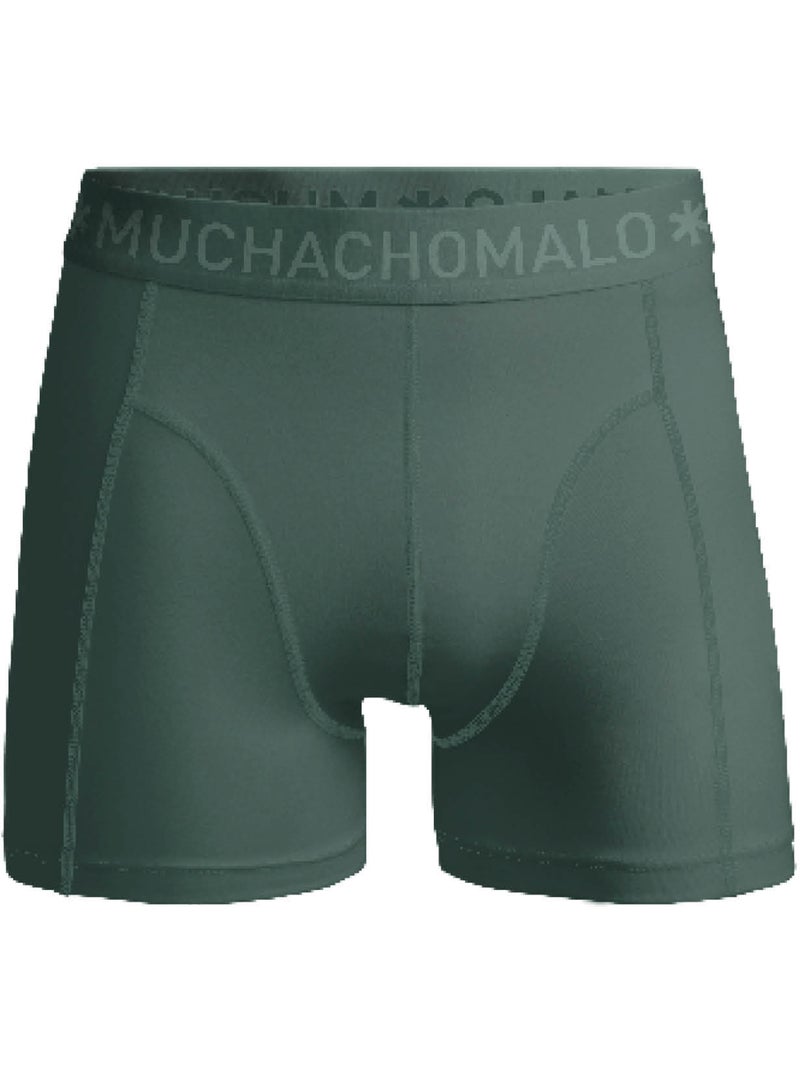 Lot de 3 boxers homme Muchachomalo Bleu Vert - Kiabi