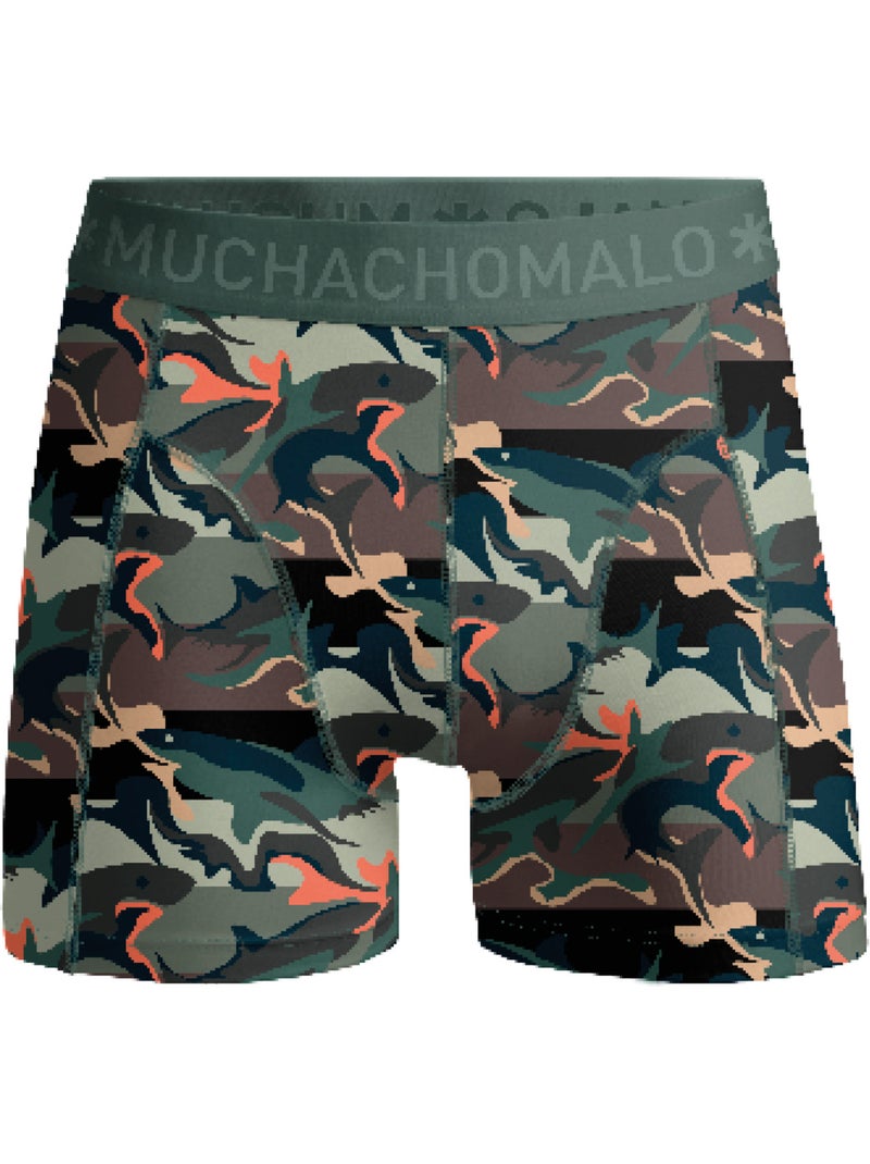 Lot de 3 boxers homme Muchachomalo Gris Noir - Kiabi