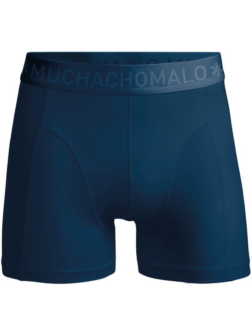 Lot de 3 boxers homme Muchachomalo Noir / Bleu / Vert - Kiabi