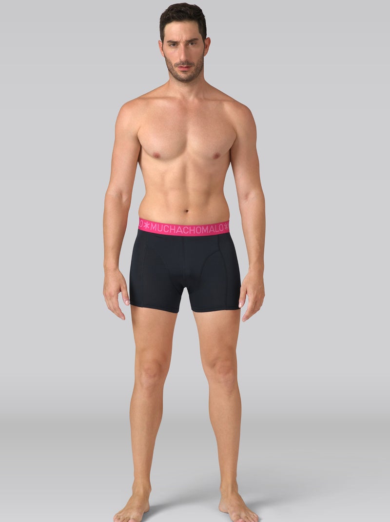 Lot de 3 boxers homme Muchachomalo Noir - Kiabi