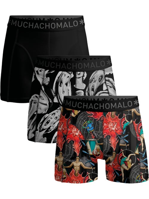 Lot de 3 boxers homme Muchachomalo - Kiabi Lot de 3 boxers homme Muchachomalo - Kiabi