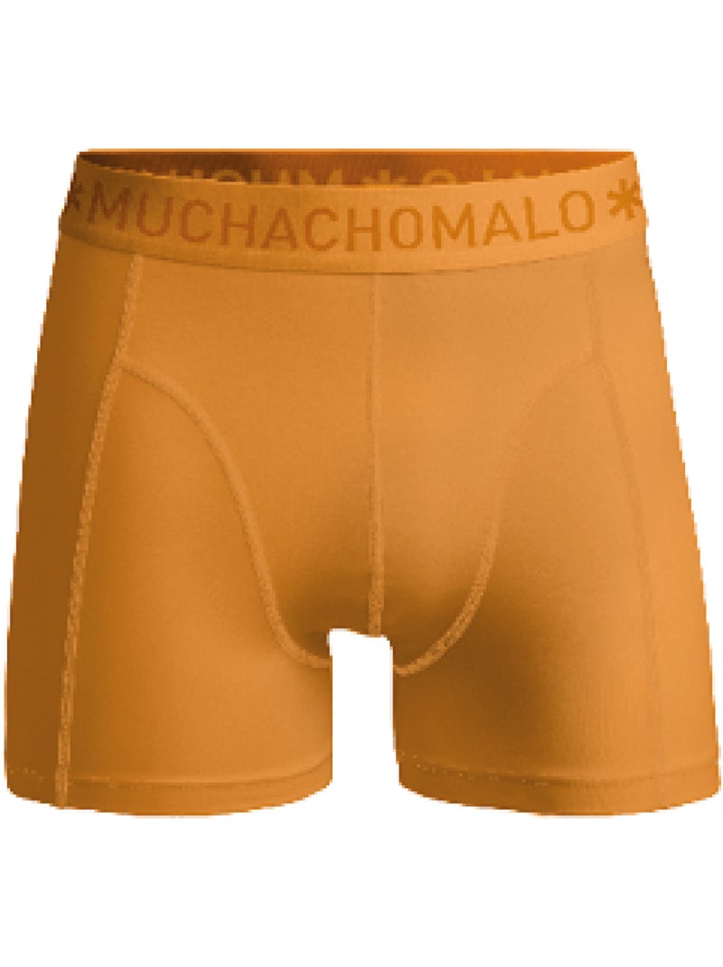 Lot de 3 boxers homme Muchachomalo Noir Orange - Kiabi