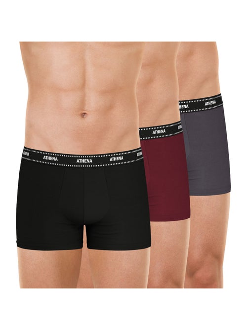Lot de 3 boxers homme My Petit Prix Athena - Kiabi
