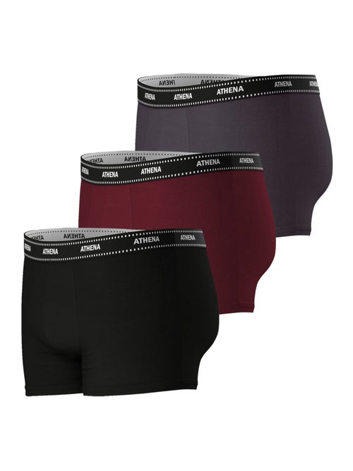 Lot de 3 boxers homme My Petit Prix Athena - Kiabi