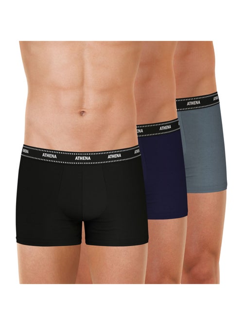 Lot de 3 boxers homme My Petit Prix Athena - Kiabi