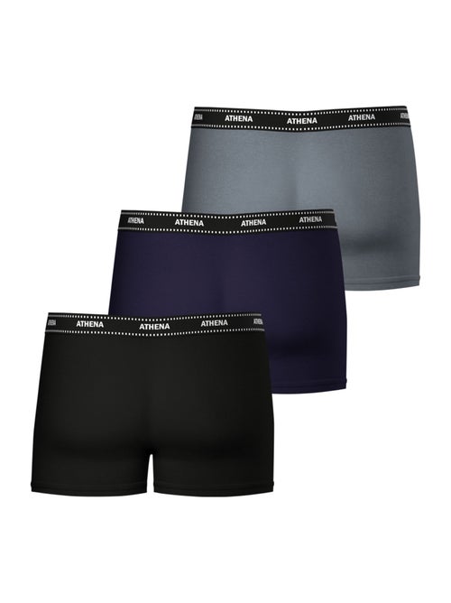 Lot de 3 boxers homme My Petit Prix Athena - Kiabi
