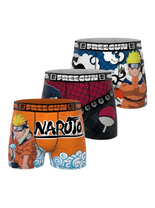 Lot de 3 boxers homme Naruto Classic Freegun - Kiabi