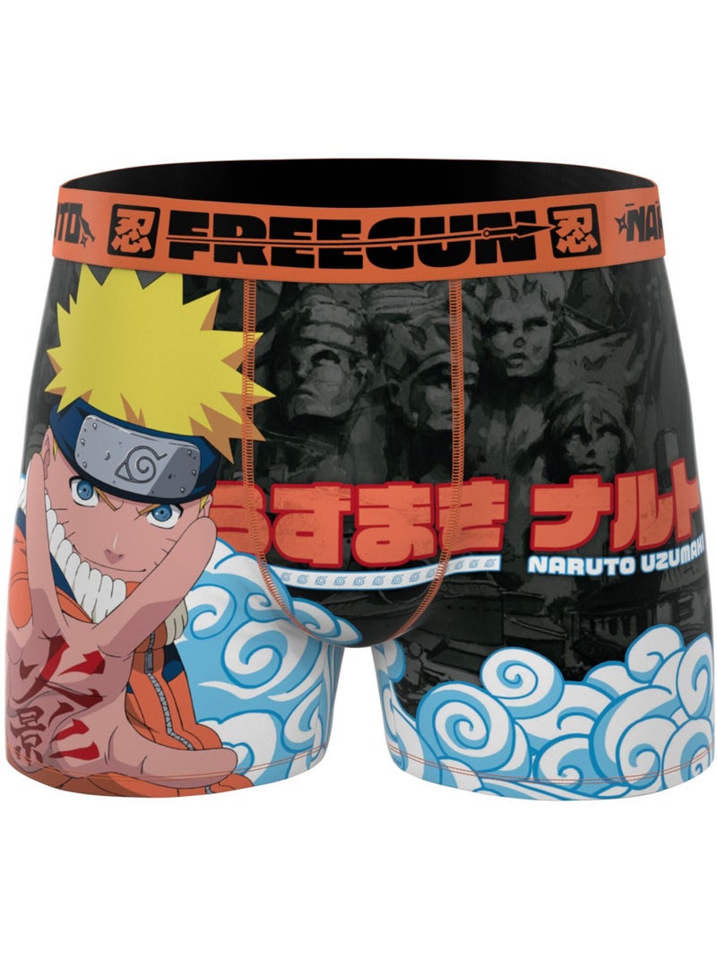 Lot de 3 boxers homme Naruto Classic Freegun Rouge - Kiabi