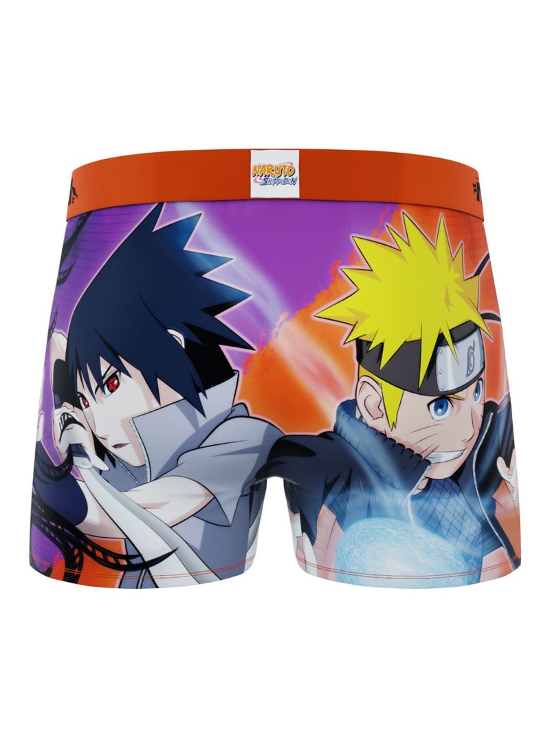 Lot de 3 boxers homme Naruto Shippuden Freegun Orange - Kiabi
