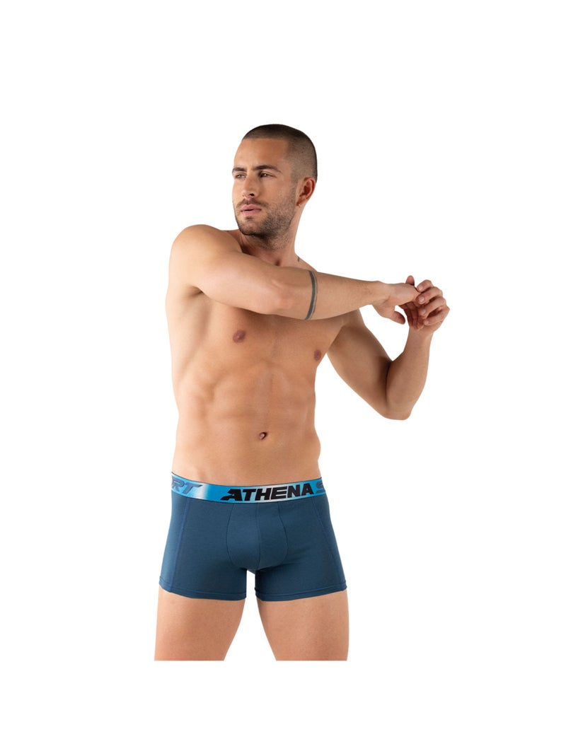 Lot de 3 boxers homme Odor Control Athena Bleu - Kiabi
