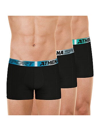 Lot de 3 boxers homme odor control athena